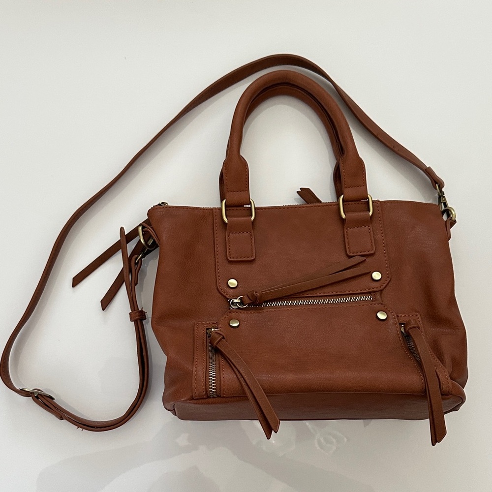Brown purse bag